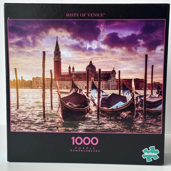 Brand New ! Buffalo Games puzzle - 1000 - Mists of Venice - Picture 1 of 5